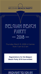 Mobile Screenshot of belgianbeachparty.com